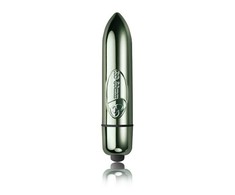 Rocks-Off RO-80mm Champagne Gold Micro Massager 1-Speed Atsparus vandeniui