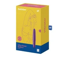 Satisfyer Ultra Power Bullet 6 Violetinė - Compact Atsparus vandeniui Wellness Device