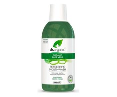 Dr. Organic Aloe Vera burnos skalavimo skystis 500ml