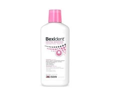Isdin Bexident® Sensitive Teeth burnos skalavimo skystis 500ml Bexident® Sensitive Teeth dantų pasta 75ml