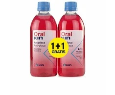 Oralkin burnos skalavimo skystis 500ml + 500ml Nemokama