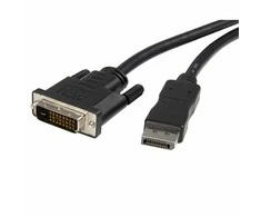 Kabelis StarTech Rodyti Uostas - DVI- D 3m juoda (DP2DIMM10)