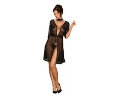 Obsessive - Lucita Peignoir Juodas S/M