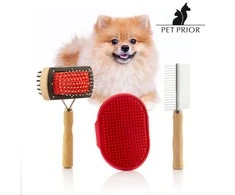Pets Collection Rinkinys brush comb glove šuniui dogs