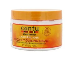 "Cantu For Natural Hair" kokosų garbanojimo kremas 340g