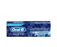 Dantis balinanti dantų pasta 3d Baltas Oral-B (75 ml)