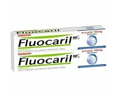 Fluocaril Gum dantų pasta Bifluoridas 145mg Pakuotė 2 x 75ml
