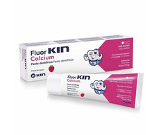 Kin Fluorkin kalcio ir braškių skonio dantų pasta vaikams 75ml