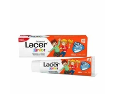 "Lacer Junior" dantų gelis 75ml braškių