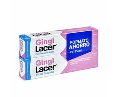 Dantų pasta Jautrus Gums Lacer Gingi 2 x 125 ml (2 Dalys)