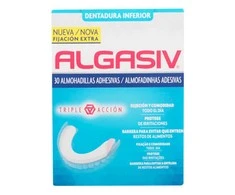 "Algasiv" dantų protezų fiksacijos plombos sumažėjo 30 vienetų