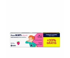 Dantų pasta Kin Fluorkin Braškė 25 ml