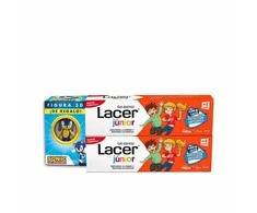 Dantų pasta Lacer Junior 75 ml Braškė 2 vnt.