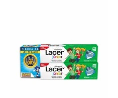 Dantų pasta Lacer Junior 75 ml Mėtos 2 vnt.