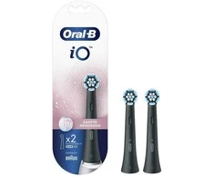 Końcówka Oral-B Oral-B iO Dantų šepetėlis galvutės Gentle Cleaning Juodas 2 vnt.
