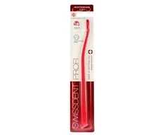 "Swissdent Profi Whitening Classic" dantų šepetėlis raudonas