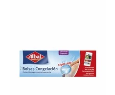 "Albal" šaldymo maišeliai dideli trijų sluoksnių 15 vnt