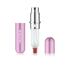 Travalo Classic HD Rožinė pildomas kvepalų buteliukas (atomaizeris), 5 ml