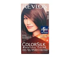 Plaukų dažai "Revlon Colorsilk" be amoniako 41 Vidutinė ruda