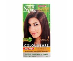 Naturaleza Y Vida Coloursafe Permanent Color 5 šviesiai rudas, 150 ml