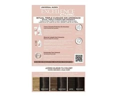 Dažai be amoniako L'Oreal Make Up Excellence 2u-darkest brunette