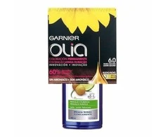 Garnier Olia Permanent Coloring 6.0 Dark Skirtas šviesiems plaukams Plaukų dažai