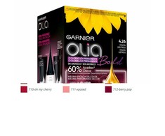 Garnier Olia Coloración Permanente 4,26-Violeta Eléctrico 4 Piezas