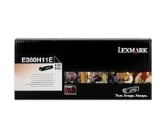 Lexmark E360H11E Cartridge, Juodas, 9000 pages