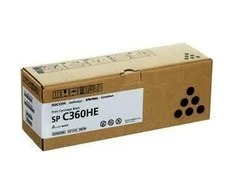 Ricoh SP C360HE (408184) Lazerinė kasetė, Juoda