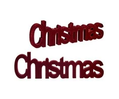 Krist+ Dekoratyvinė figūrėlė Christmas Medžio Aksomas (11 x 2,5 x 36,5 cm)