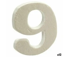 Pincello Dekoratyvinė figūrėlė Numeriai 9 12 vnt. (2 x 15 x 10 cm)