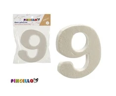 Pincello Dekoratyvinė figūrėlė Numeriai 9 12 vnt. (2 x 15 x 10 cm)