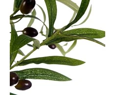 Ibergarden dekoratyvinis augalas alyvmedžio spalvos plastikinis "Zalias" (85 x 150 x 85 cm)