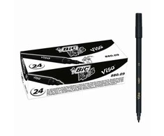 Dekoratyvinių dėžių rinkinys Bic Juoda 2 mm (24 uds) (Naudoti D)
