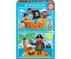 Educa dėlionė 20 vnt. - Piratai
