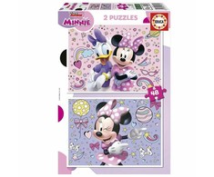 Educa Dėlionė 2x48 Minnie Mouse