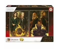 Educa dėlionė 2x500 vnt. - House of The Dragon