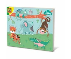 Dėlionė SES Creative Animal Sensory