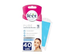Veet Pure veido vaško juostelės jautriai odai 40 vnt