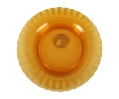 Duralex desertinė lėkštė PICARDIE AMBER oranžinė dia. 205 mm - kompleksinis 6 vnt.