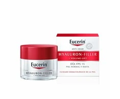Eucerin Hyaluron-Filler Volume Lift Crema Día Spf 15 Piel Normal Mixta Odą stangrinantis veido kremas 50ml