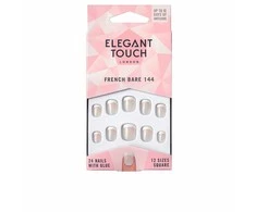 Elegant Touch Elegantiškas prisilietimas Natūralus prancūziškas manikiūras 144 XS klijuojami nagai