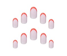 Elegant Touch Luxe Looks Nails With Glue Oval Limited Ed Hot Tip 24 vnt