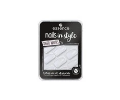 Essence Cosmetics "Nails In Style" dirbtiniai nagai 11-Sheer Whites 12 vnt