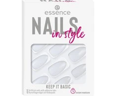 "Essence Cosmetics Nails In Style" dirbtiniai nagai 15-Keep It Basic 12 vnt