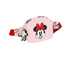 Diržo kišenė Minnie Mouse Me time 14 x 11 x 4 cm Rožinė