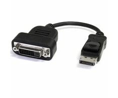 AV adapteris StarTech Rodyti Uostas - DVI- D 0.2m Juodas (DP2DVIS)
