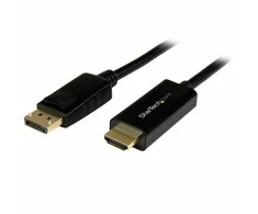 Kabelis StarTech Rodyti Uostas - HDMI 3m juoda (DP2HDMM3MB)