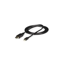 StarTech.com 10 pėdų (3 m) „Mini DisplayPort“ į „DisplayPort 1.2“ kabelis – 4K x 2K UHD „Mini DisplayPort“ į „DisplayPort“ adapterio kabelis – „Mini DP“ į DP kabelis monitoriui – mDP į DP keitiklio laidas, 3 m, „mini DisplayPort“, „DisplayPort“, kištukas, kištukas, 3840 x 2160 pikselių