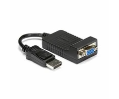AV adapteris StarTech Rodyti Uostas - D-Sub (VGA) juoda (DP2VGA)